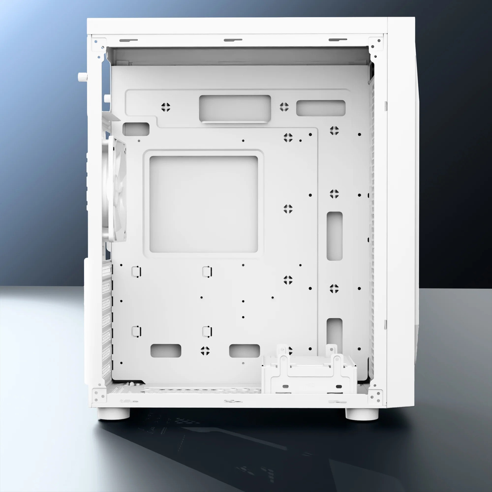 Dawg V 211 Mid Tower Chassis White