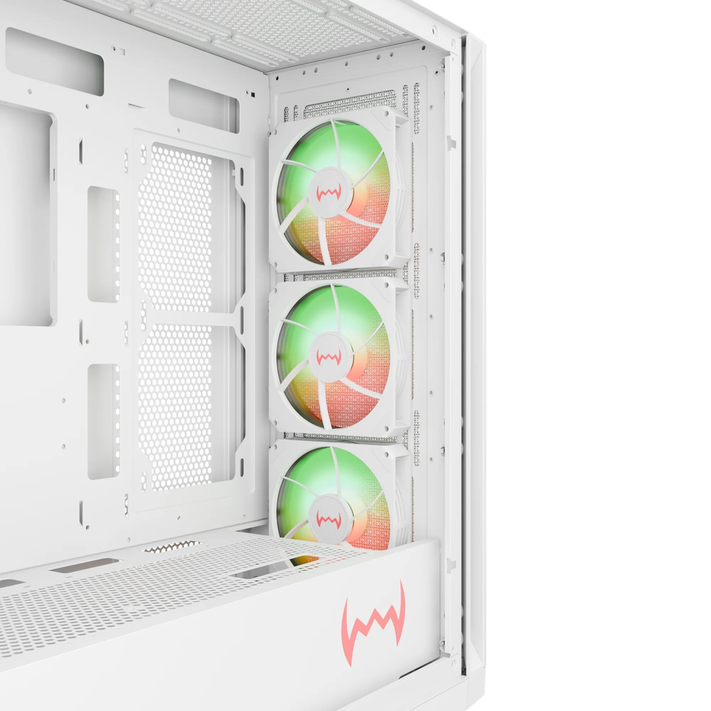 Dawg Y 720 Mid Tower Chassis White