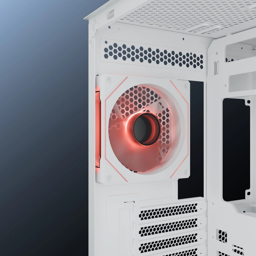 Dawg Y 820 Mid Tower Chassis White