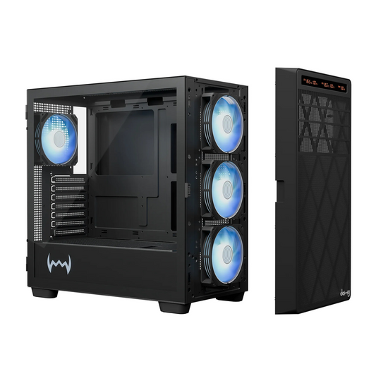 Dawg Y 804 Mid Tower Chassis Black