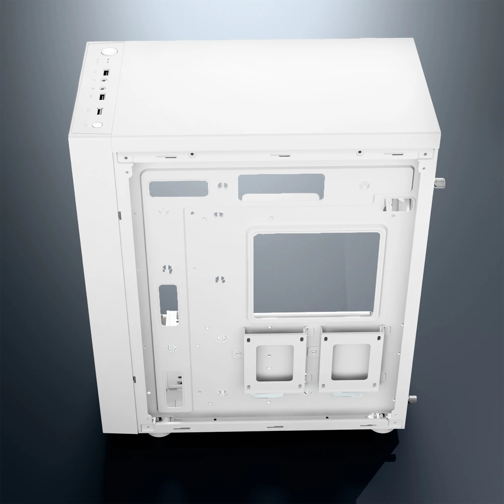 Dawg V 211 Mid Tower Chassis White