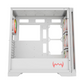 Dawg Y 720 Mid Tower Chassis White