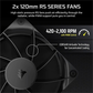 CORSAIR NAUTILUS 240 LCD, 240mm Radiator, Liquid CPU Cooler With Heatsink