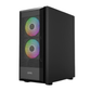 GAMDIAS AURA GC6 ARGB ATX Mid Tower Gaming Case (Black)