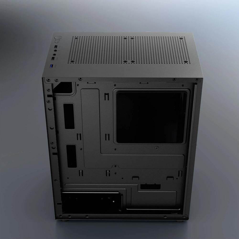 Dawg V 110 Mini Tower Chassis Black