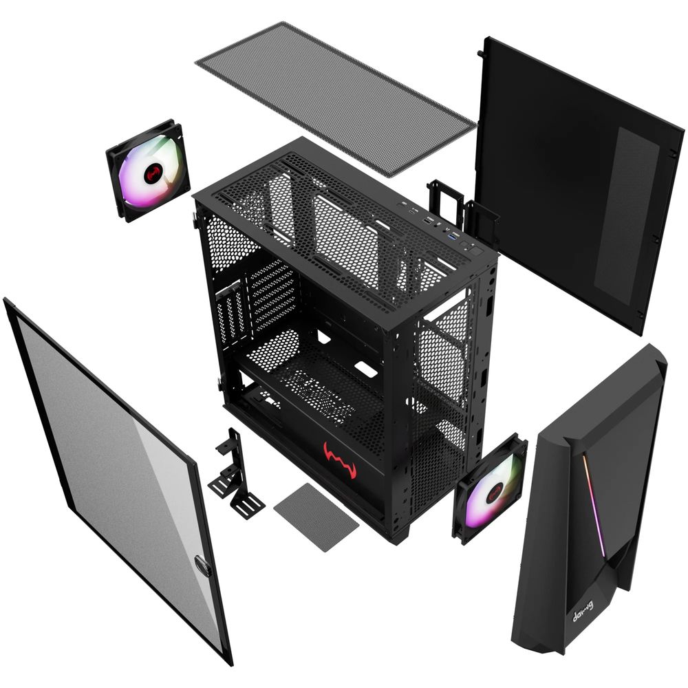Dawg Y 745 Mid Tower Chassis
