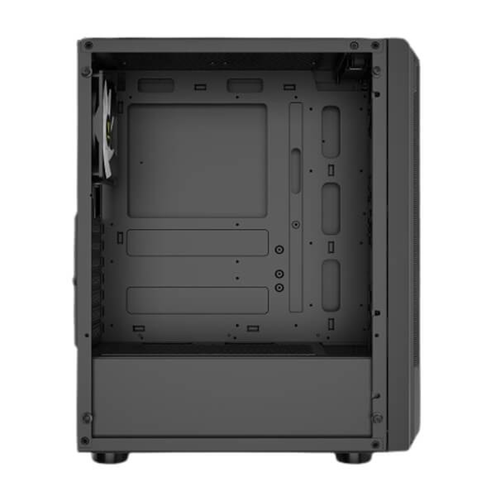 GAMDIAS AURA GC6 ARGB ATX Mid Tower Gaming Case (Black)