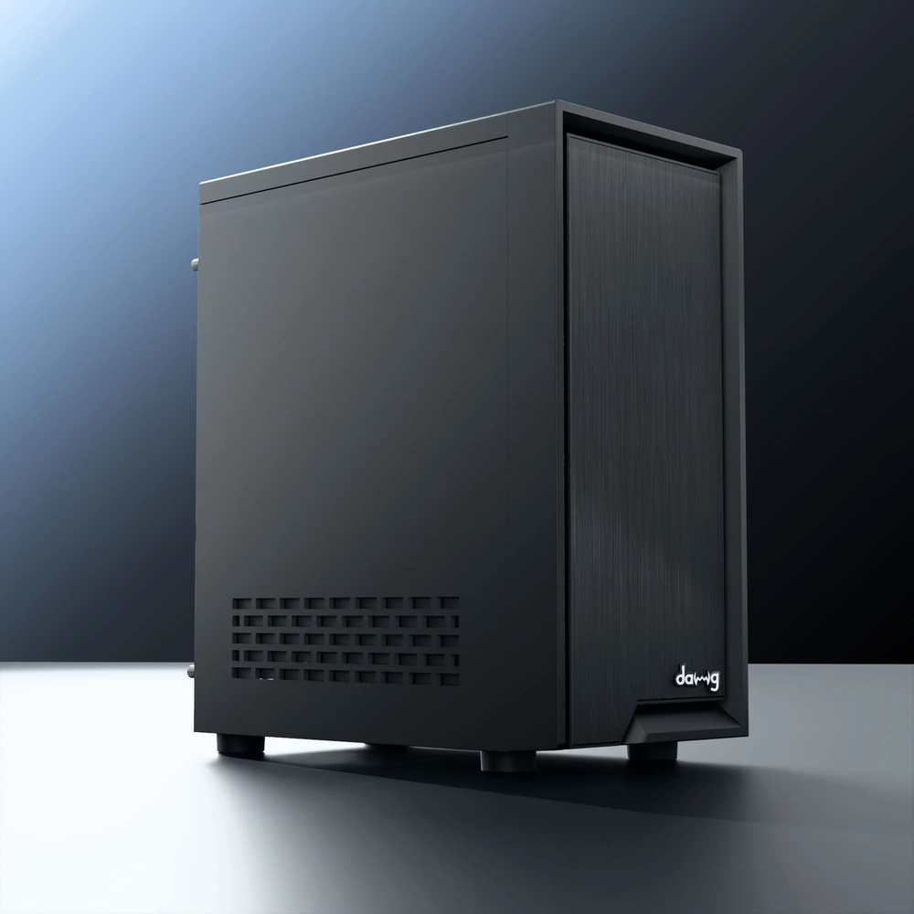 Dawg V 210 Mid Tower Chassis Black