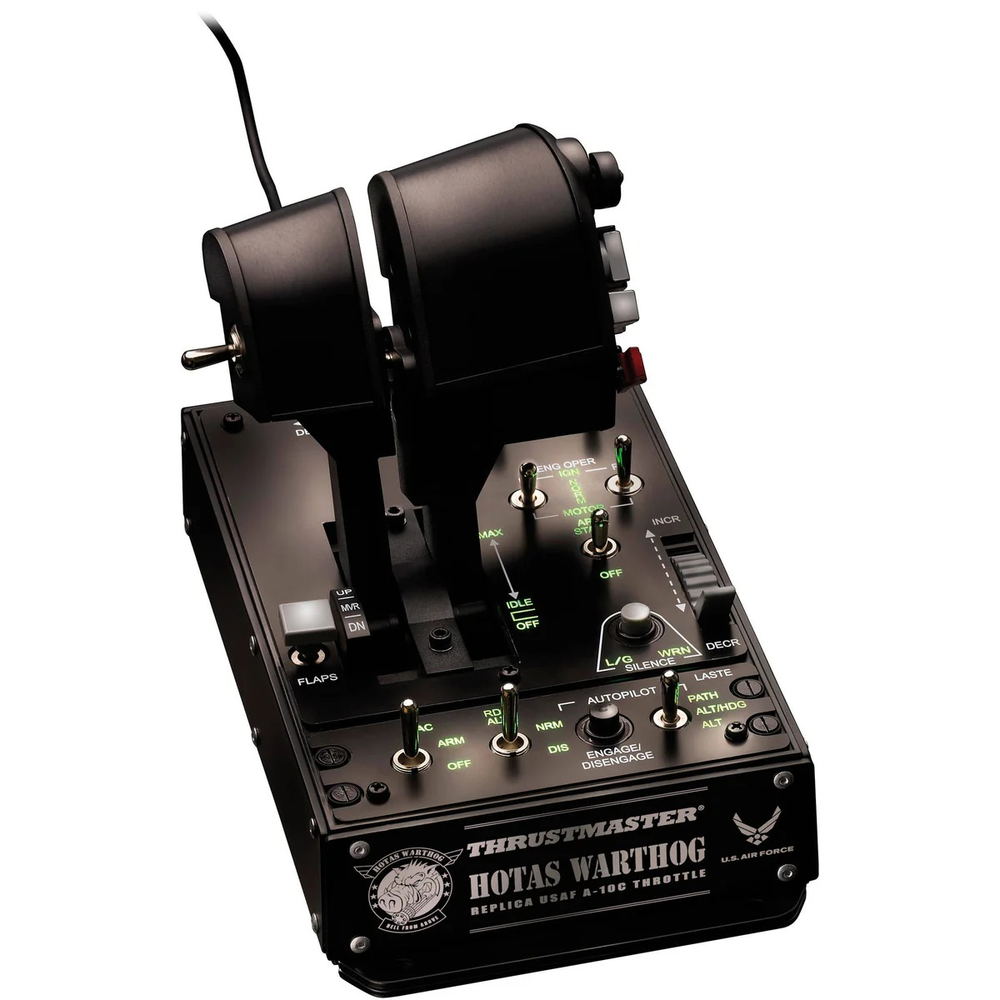 Thrustmaster HOTAS Warthog Flight Stick — Military Flight Joystick