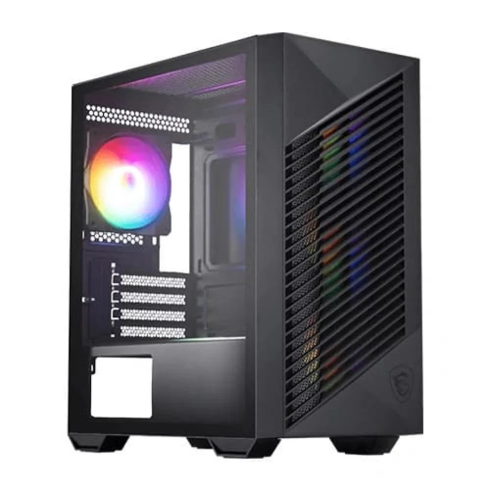MSI PAG SHIELD M500A Auto RGB M-ATX Mini Tower PC Case
