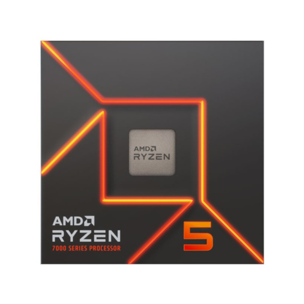 AMD Ryzen 5 7500F – 6 Core / 12 Thread AM5 Desktop Processor (No Integrated Graphics)