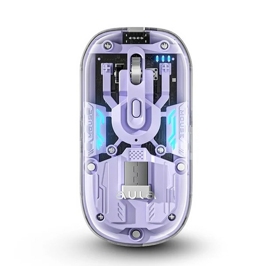 AULA AM210 Ultra-Light Dual-Mode Wireless Gaming Mouse | Purple (AM210Pr)