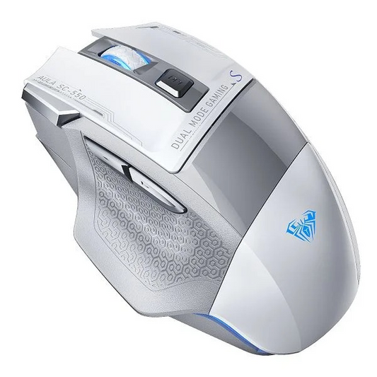 AULA SC550 Dual-Mode Wireless RGB Gaming Mouse | Grey (SC550Gr)