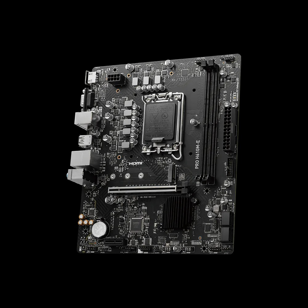 MSI PRO H610M-E Motherboard