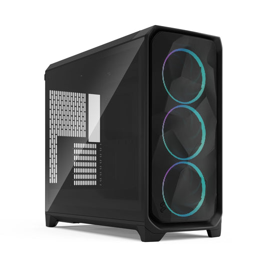 Fractal Design Meshify 3 XL Black RGB TG Light Tint E-ATX Full Tower High Airflow PC Case
