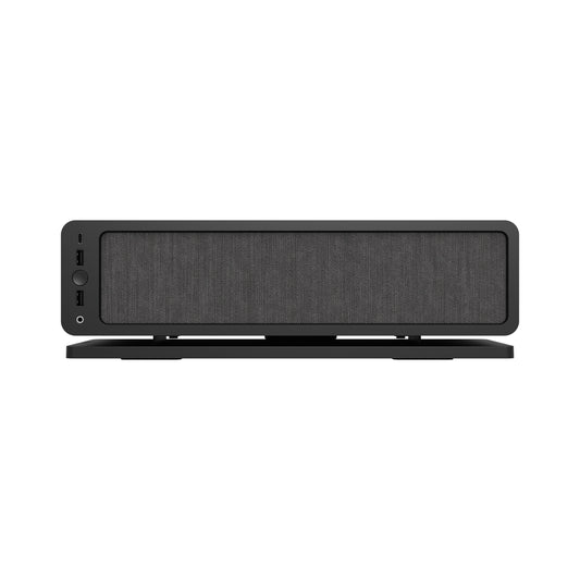 Fractal Design Ridge Black ITX PCIe 4.0 Slim Small Form Factor PC Case