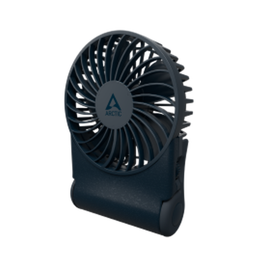 ARCTIC Summair 2Go Powerful Handheld Fan with Stand (Dark Blue)