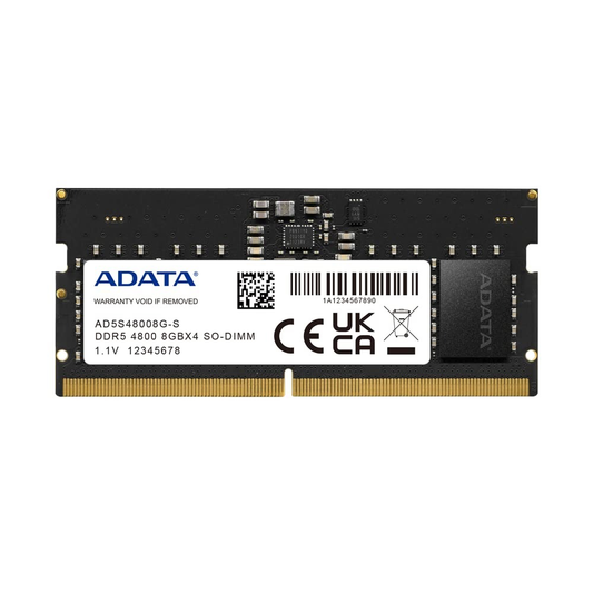 ADATA Premier 8GB DDR5 4800MHz SO-DIMM Laptop RAM