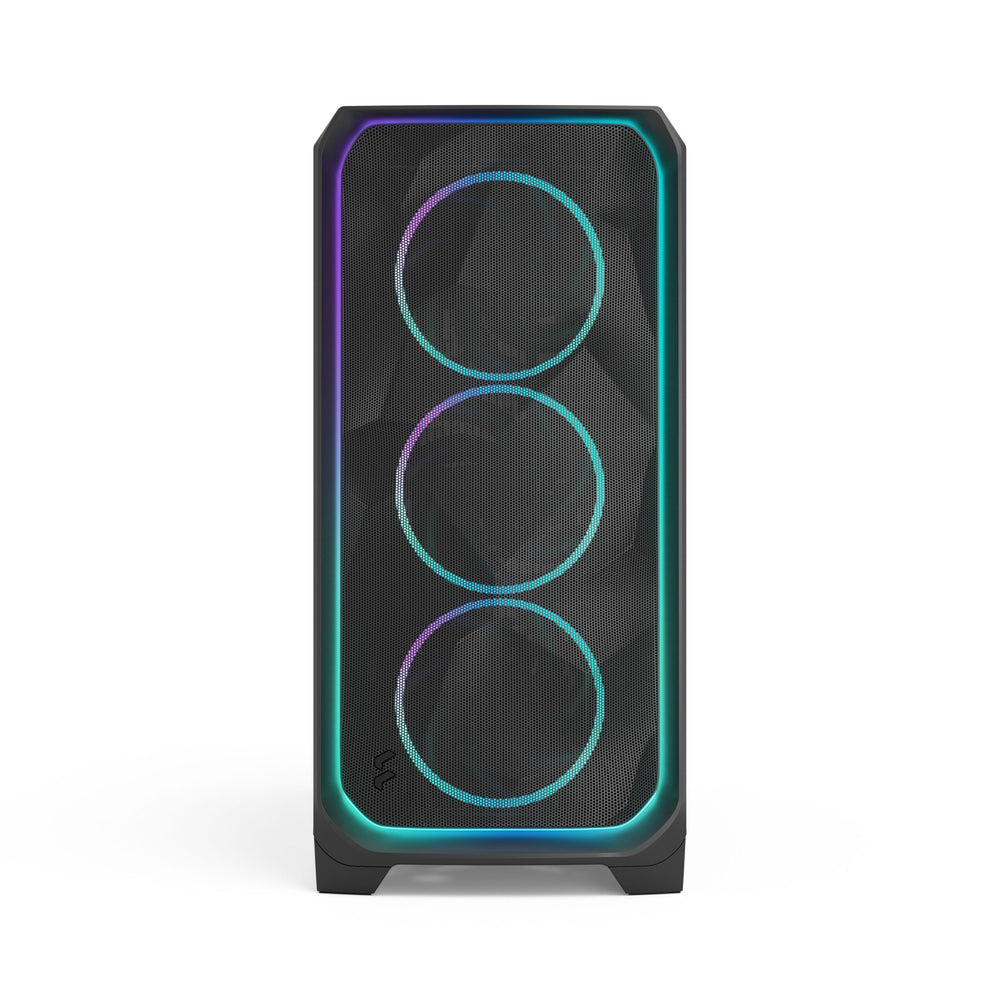 Fractal Design Meshify 3 XL Ambience Pro RGB Black TG Light Tint E-ATX Full Tower High Airflow PC Case