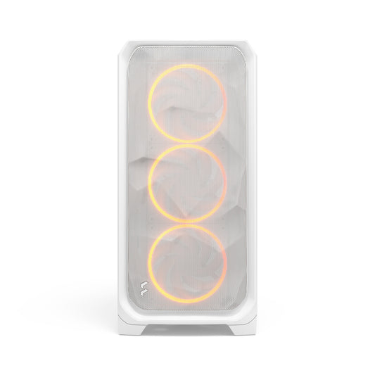 Fractal Design Meshify 3 XL White RGB TG Clear Tint E-ATX Full Tower High Airflow PC Case