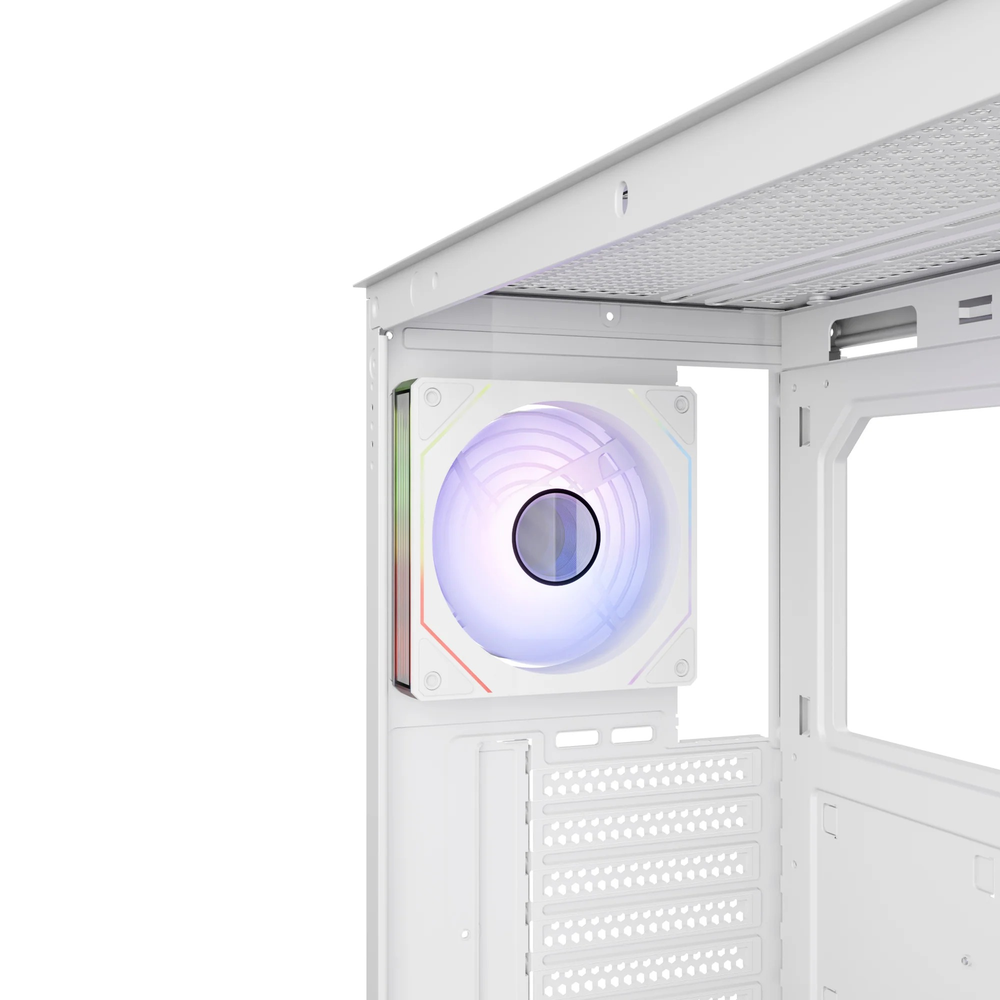 Dawg X 678 Mid Tower Chassis White