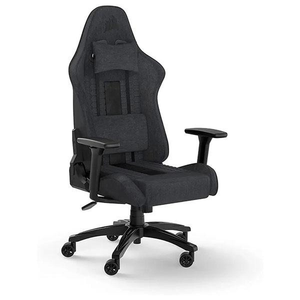 CORSAIR TC100 RELAXED - Fabric Gaming Chair, Black/Grey