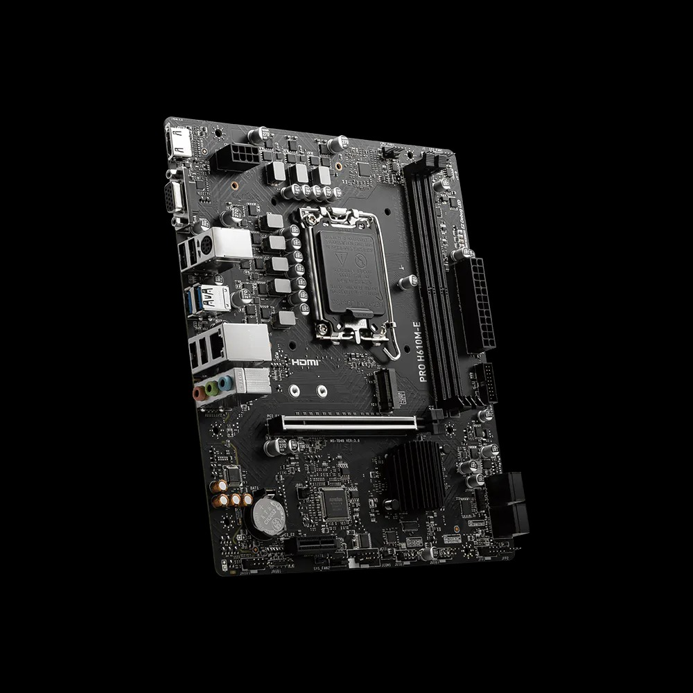 MSI PRO H610M-E Motherboard