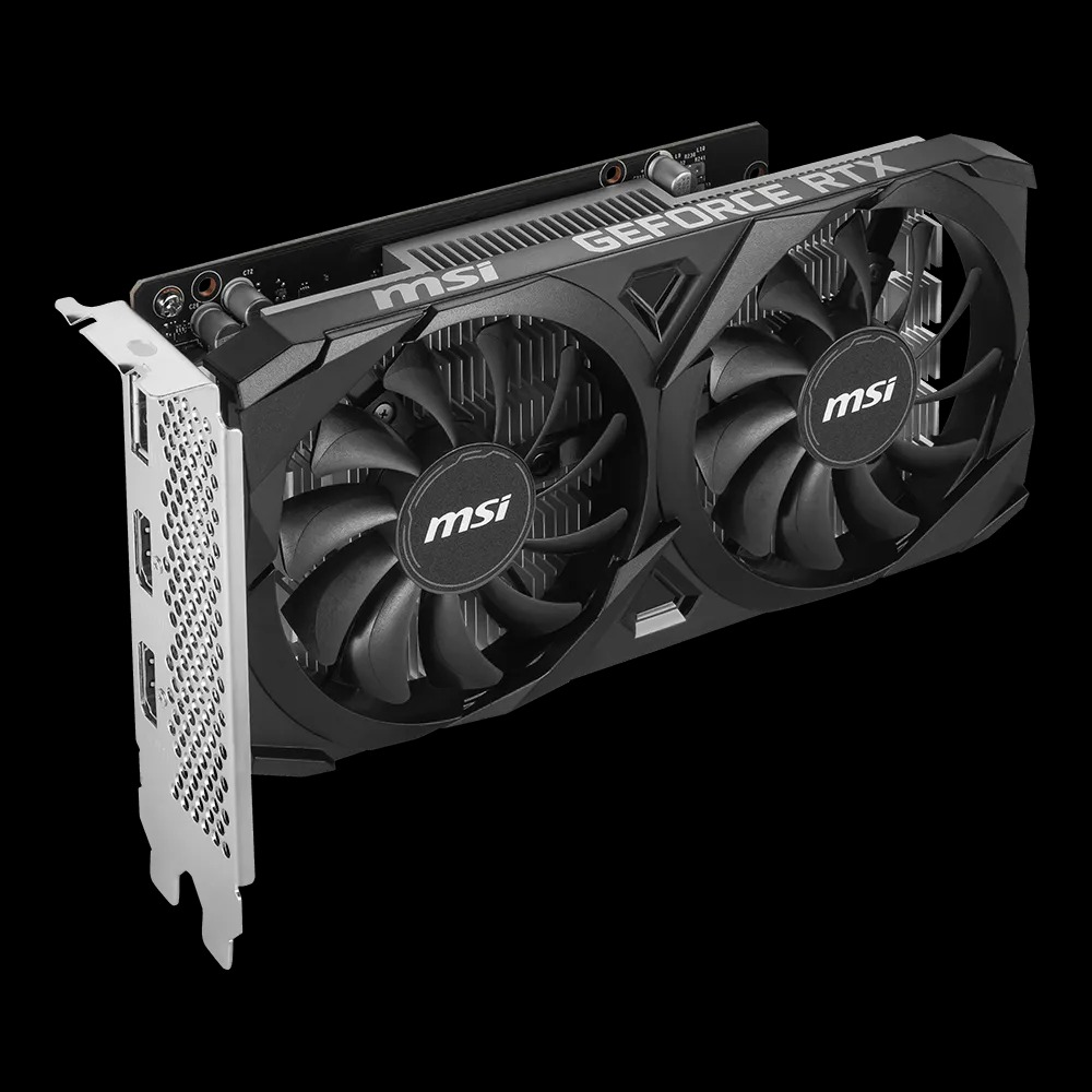 MSI GeForce RTX 3050 VENTUS 2X E 6G OC Graphics Card