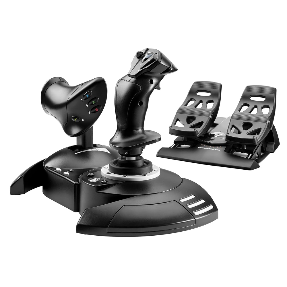 Thrustmaster T-Flight Full Kit X — HOTAS + Rudder Pedals Bundle