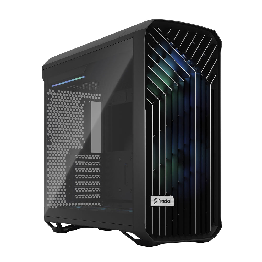 Fractal Design Torrent RGB Black TG Light Tint E-ATX High Airflow Mid Tower Gaming Cabinet