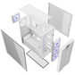 Dawg X 678 Mid Tower Chassis White