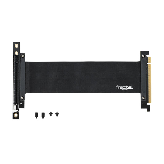 Fractal Design Flex VRC-25 PCIe 3.0 x16 Vertical GPU Riser Cable (Black)
