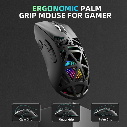 AULA SC620 Wireless Gaming Mouse Tri-Mode 400mAh Black