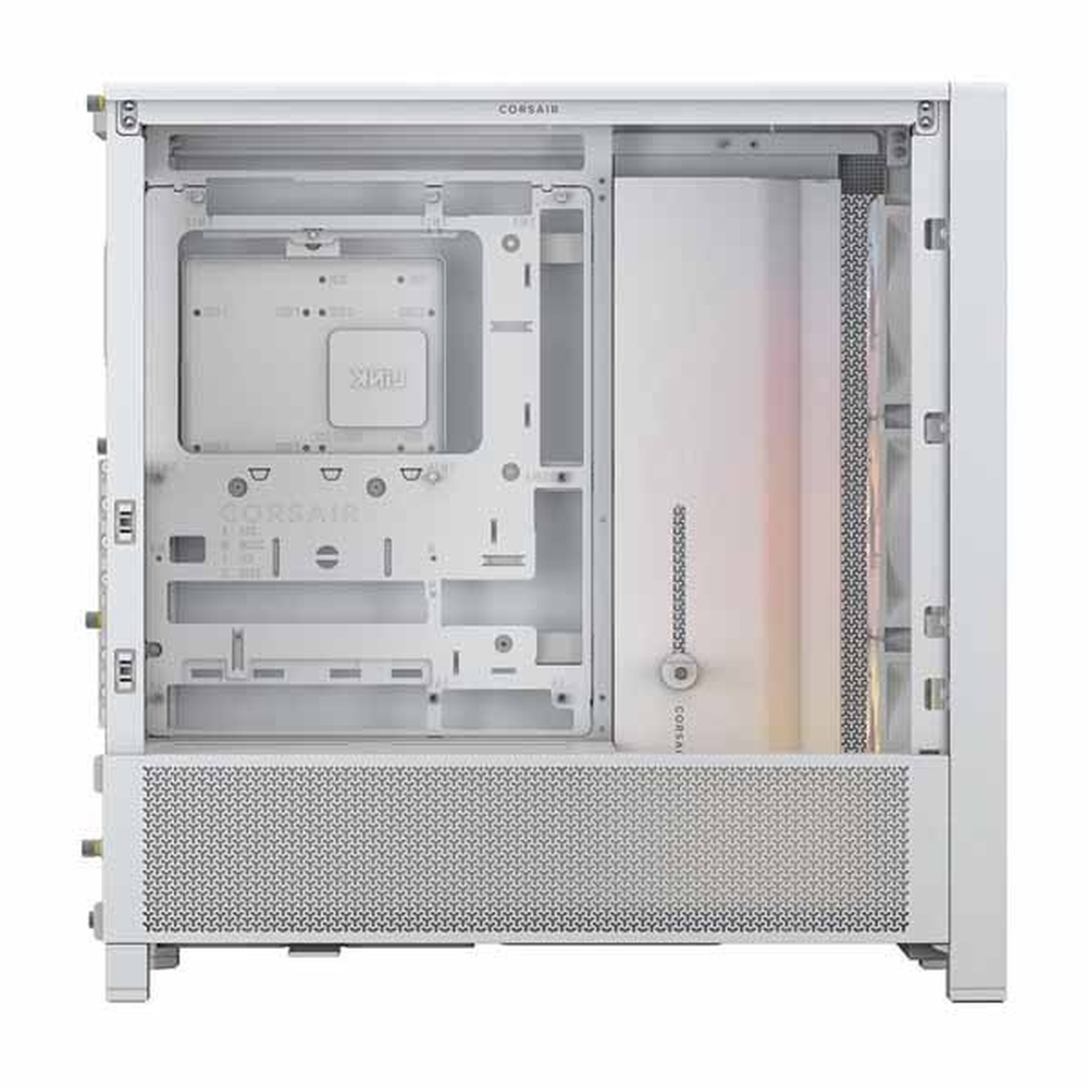 CORSAIR FRAME 4000D RS ARGB Modular Mid-Tower PC Case, White