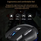 AULA SC550 Dual-Mode Wireless RGB Gaming Mouse | Black (SC550B)