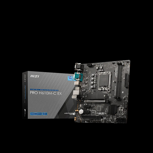 MSI PRO H610M-C EX Motherboard