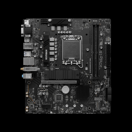MSI B760M BOMBER WIFI DDR4 Motherboard