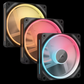 iCUE LINK LX120-R RGB 120mm PWM Reverse Fans Starter Kit