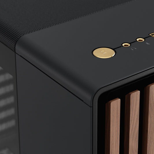 Fractal Design North Charcoal Black TG Dark Tint ATX Mid Tower PC Case