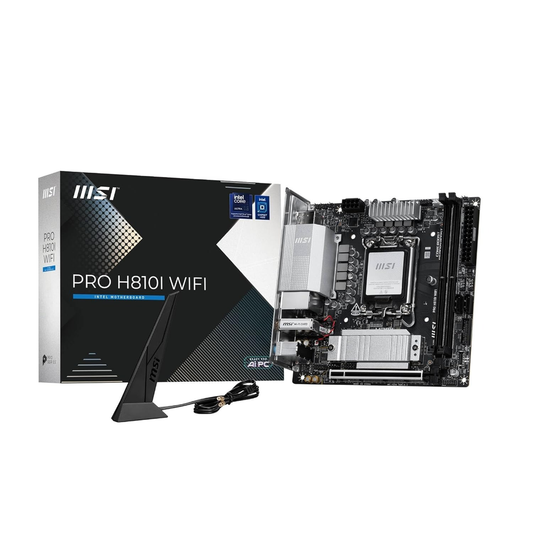 MSI PRO H810I WIFI Motherboard