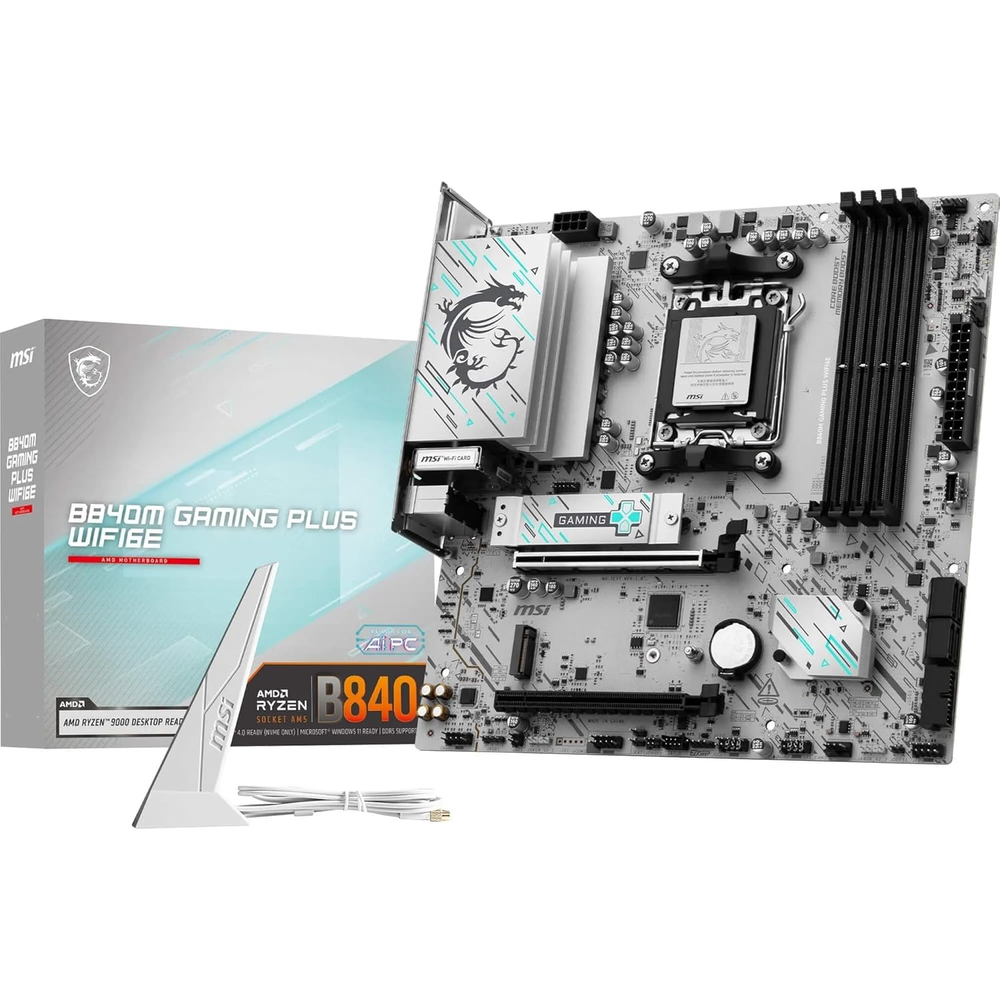 MSI B840M GAMING PLUS WIFI6E Motherboard