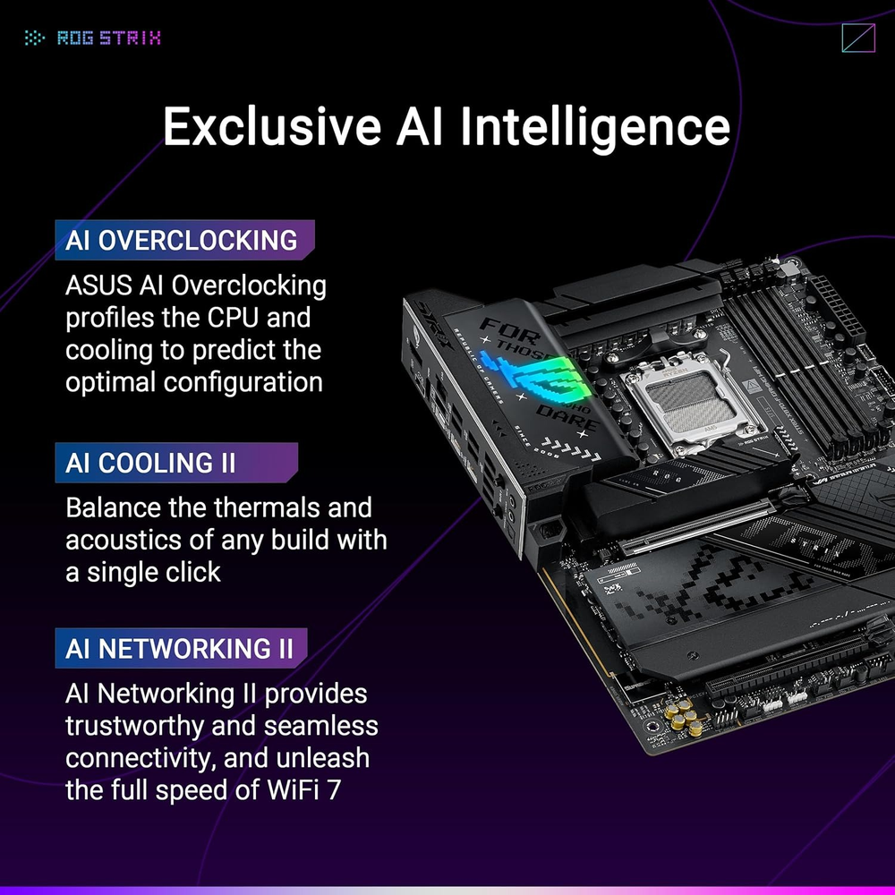 ASUS ROG STRIX X870-F GAMING WIFI ATX Motherboard