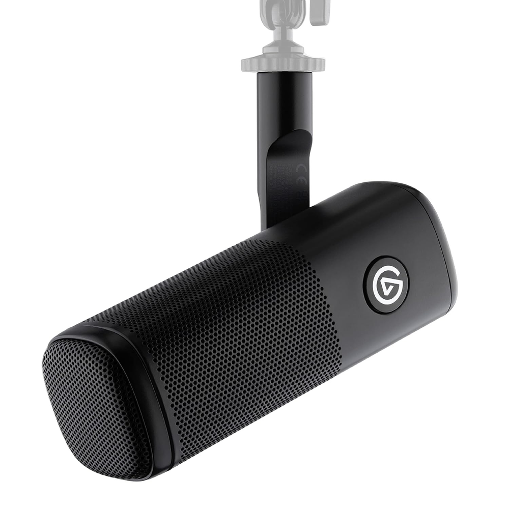 Elgato Wave DX - Dynamic XLR Microphone with Cardioid Pattern, Internal Pop Filter, and Hardened Steel Chassis