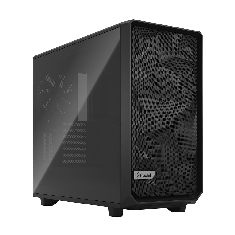 Fractal Design Meshify 2 Black TG Light Tint E-ATX High Airflow Mid Tower PC Case