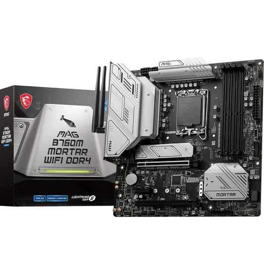 MSI MAG B760M MORTAR WIFI DDR4 Motherboard