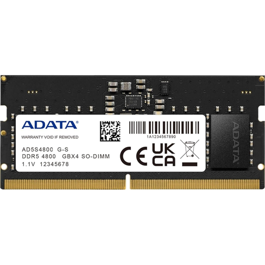 ADATA Premier 32GB DDR5 4800MHz SO-DIMM Laptop RAM