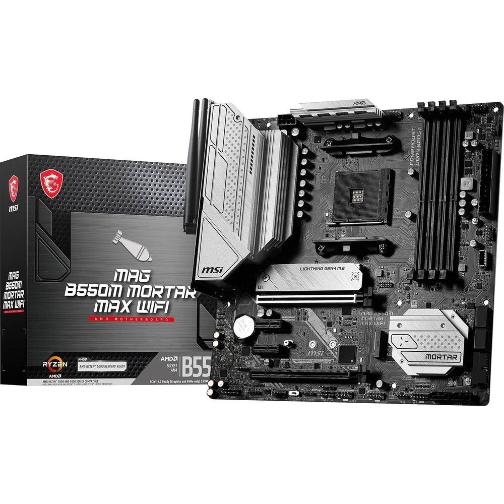 MSI MAG B550M MORTAR MAX WIFI Motherboard