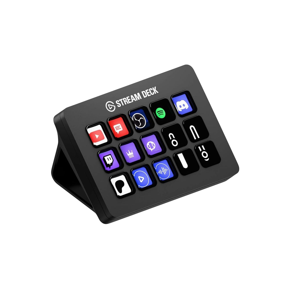Elgato Stream Deck MK.2 Black – 15 Customizable LCD Keys