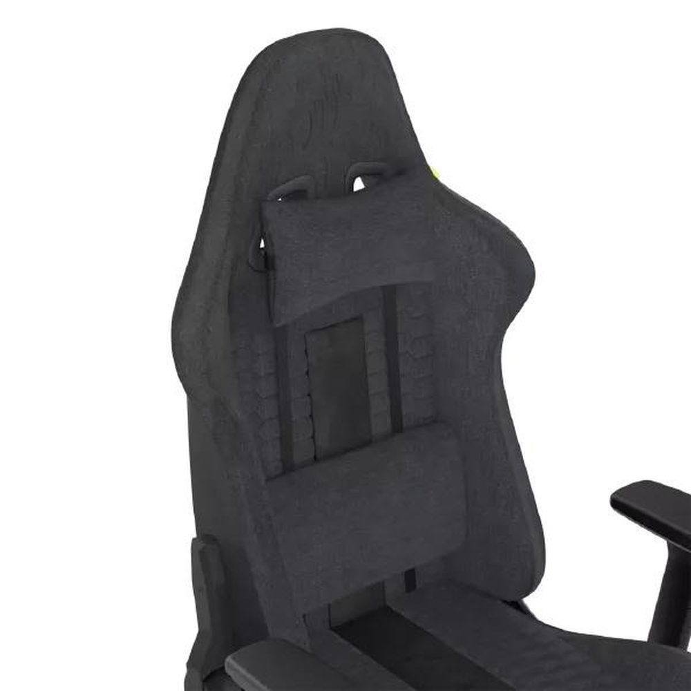 CORSAIR TC100 RELAXED - Fabric Gaming Chair, Black/Grey