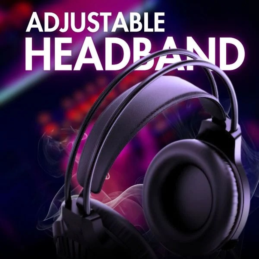 AULA S605 RGB Wired Gaming Headset | Black (S605B)